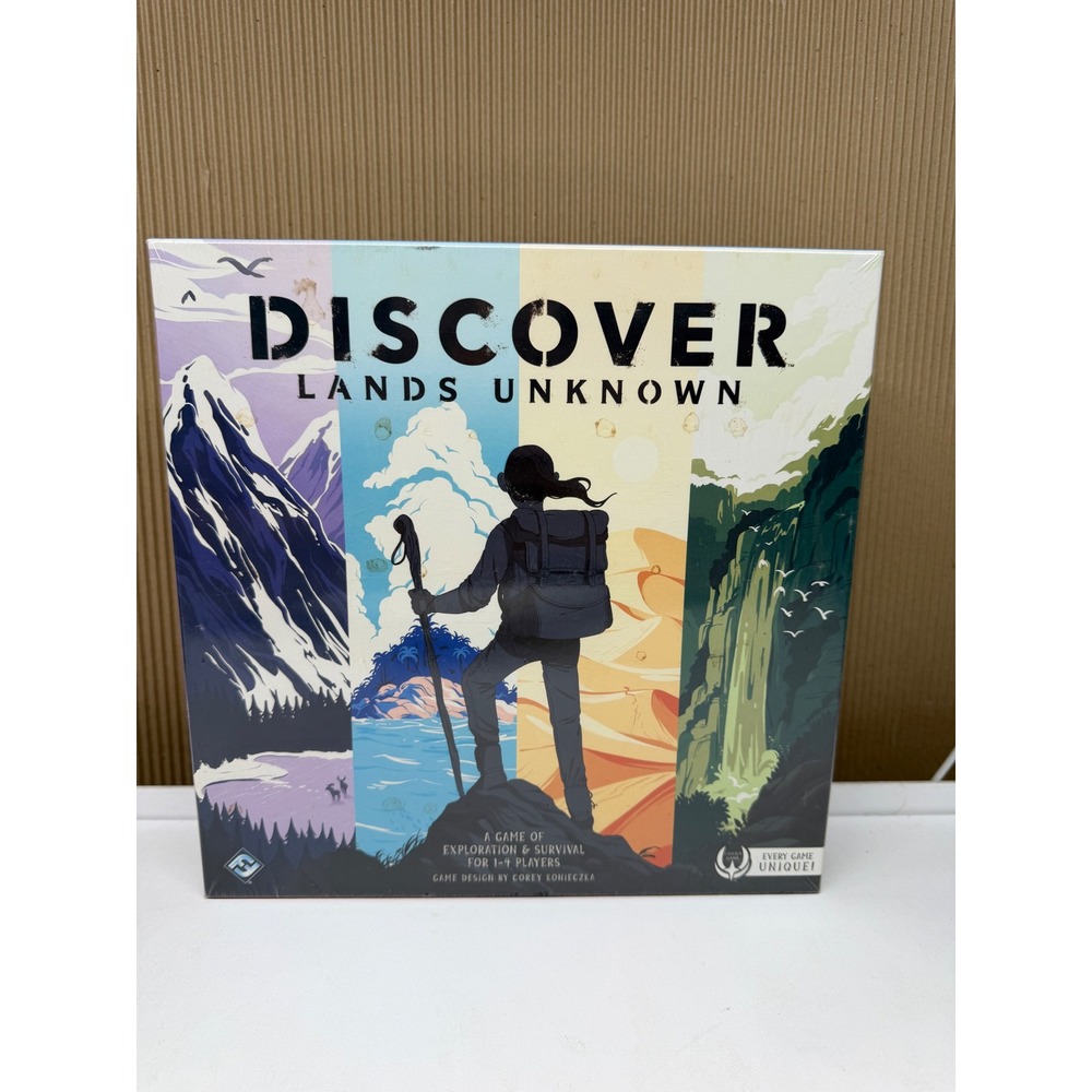 Discover Lands Unknown Board Game Fantasy Flight Games Unique Survival Game